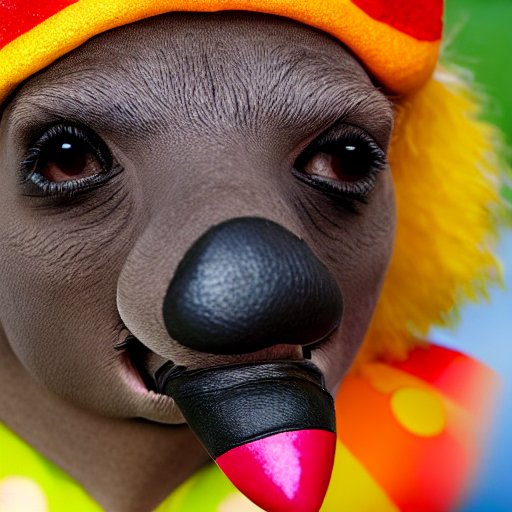 Flambo the mole clown